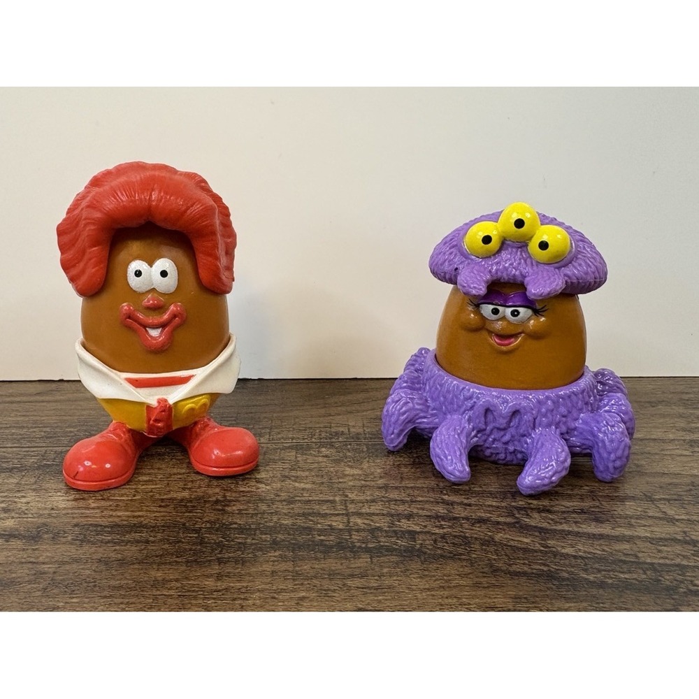 McDonald's Halloween McNugget Buddies Purple Spider And Ronald Costume